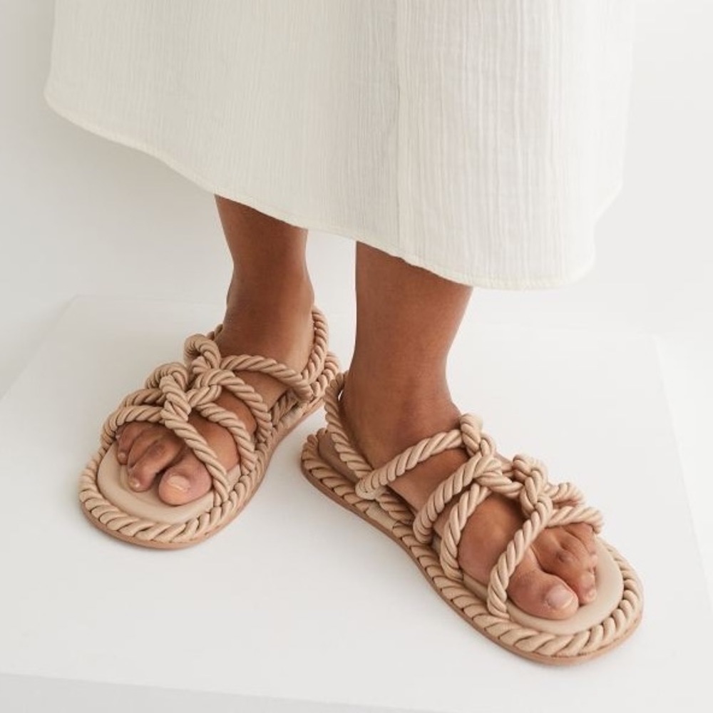 H&M Rope sandals (USED FEW TIMES)